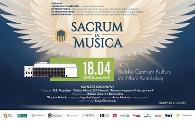 Plakat wydarzenia:  Sacrum in Musica - 18 kwietnia 