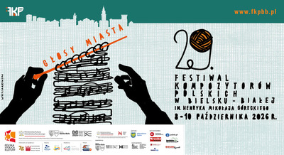 Plakat wydarzenia:  Festiwal Kompozytorów Polskich - Muzyka teatralna & filmowa 